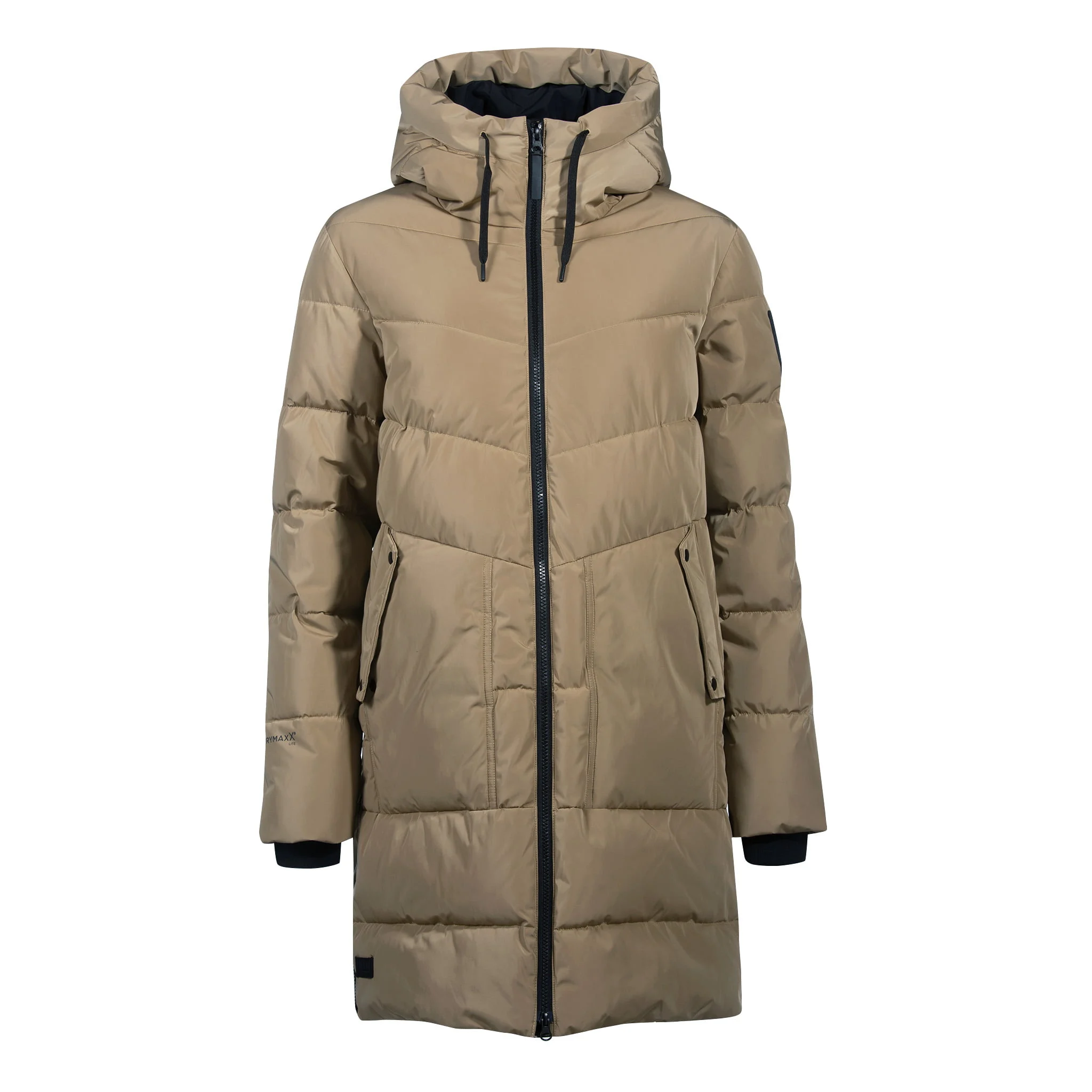 Halti Linjat W Puffa Parka Oak Beige