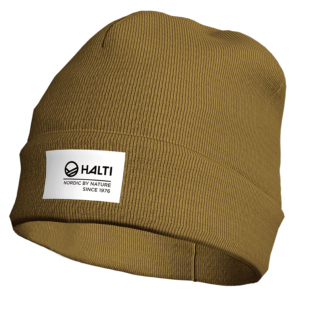Halti Laus Beanie Dried Tobacco Yellow