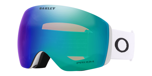 Oakley Flight Deck L White Prizm Argon Iridium Snow Goggles