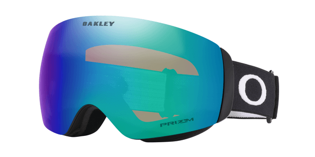 Oakley Flight Deck M Black Prizm Argon Iridium Snow Goggles