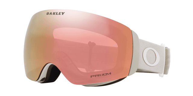Oakley Flight Deck M Matte Cool Grey Prizm Rose Gold Iridium Snow Goggles