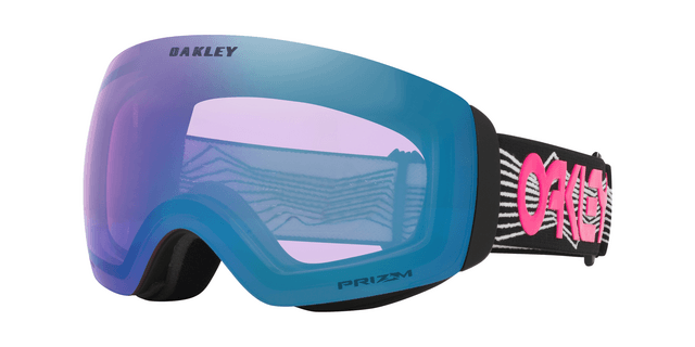 Oakley Flight Deck M Black Wired Prizm Snow Iced Iridium Snow Goggles