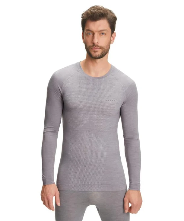 Falke Wool-Tech Light Long Sleeved – Grey Heather