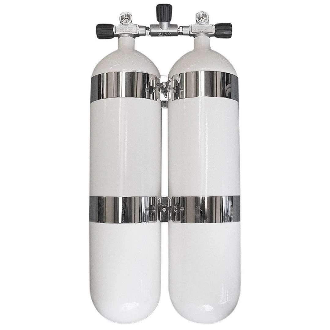 12L Eurocylinder Twinset - Round Bottom (Classic)