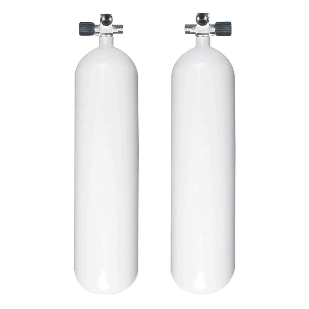 12L Euro Sidemount Cylinder - Round Bottom