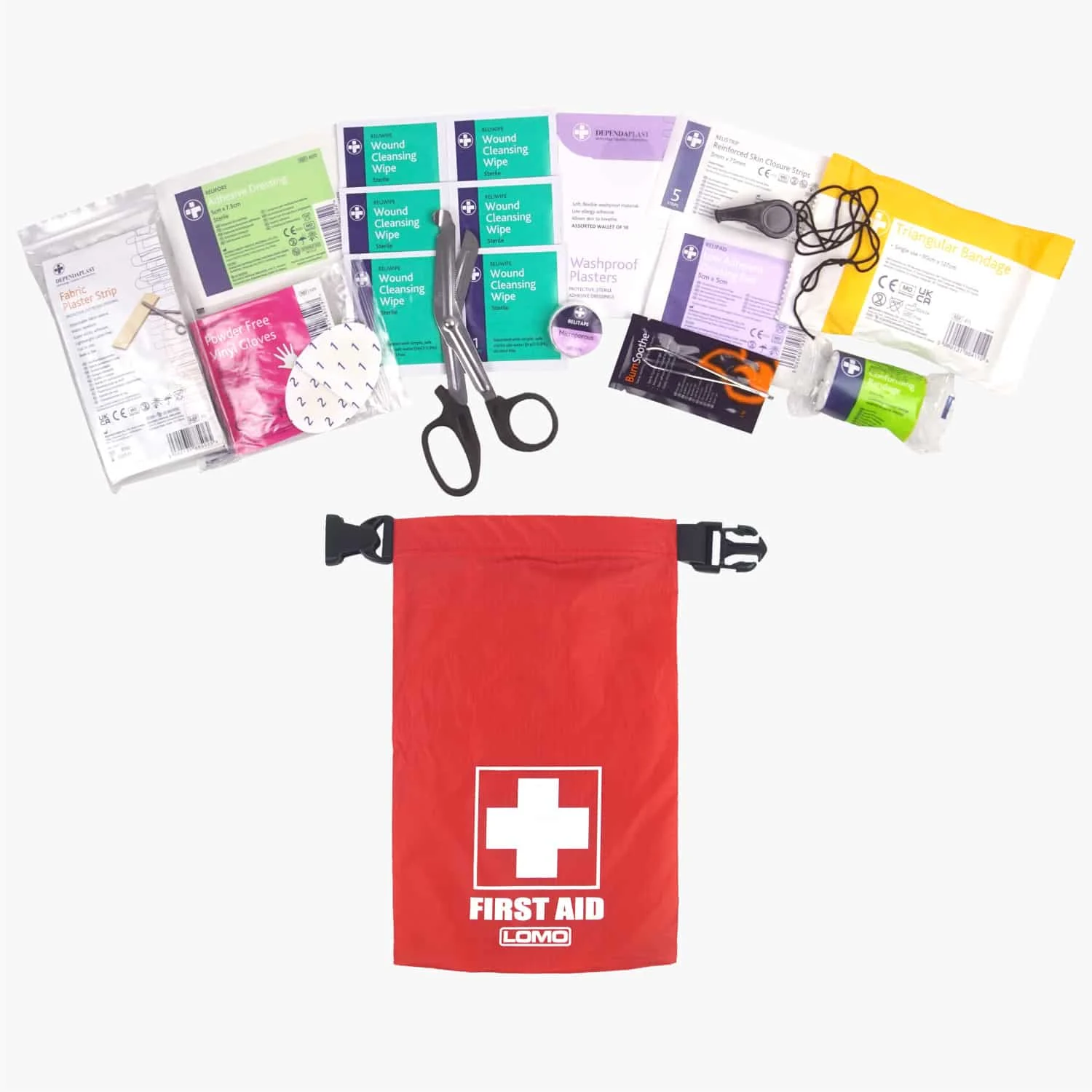 Lomo Dry Bag First Aid Kit – With Contents