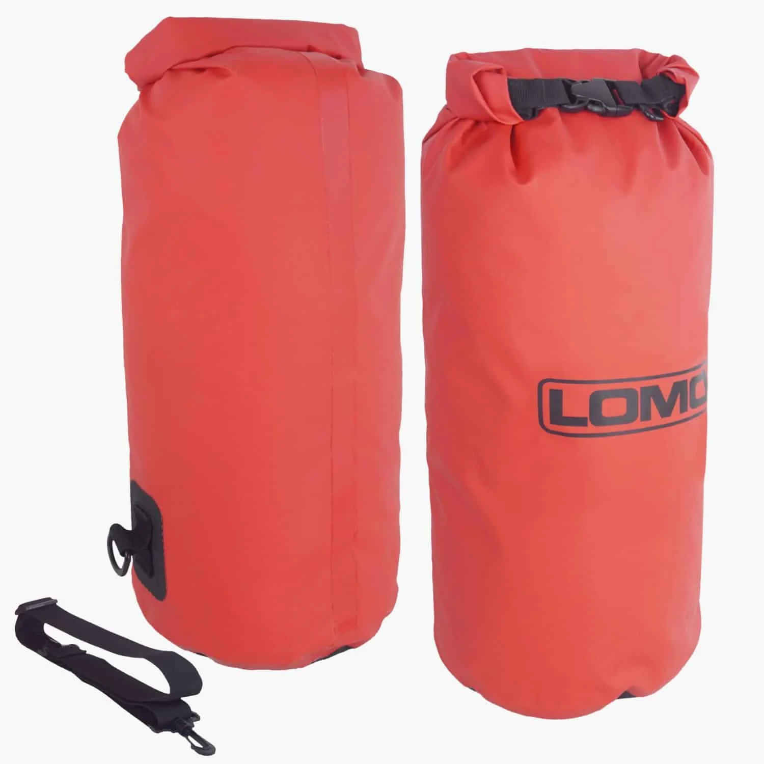 20L Drybags – Red heavy duty drybag with shoulder strap
