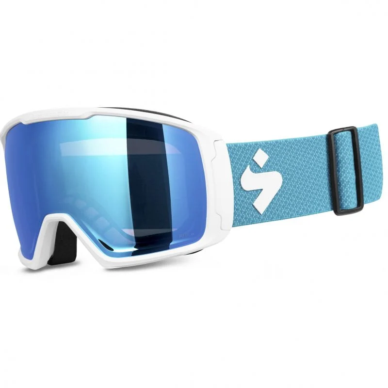 Sweet Protection Clockwork WC RIG Reflect Satin White/Aqua Plaid
