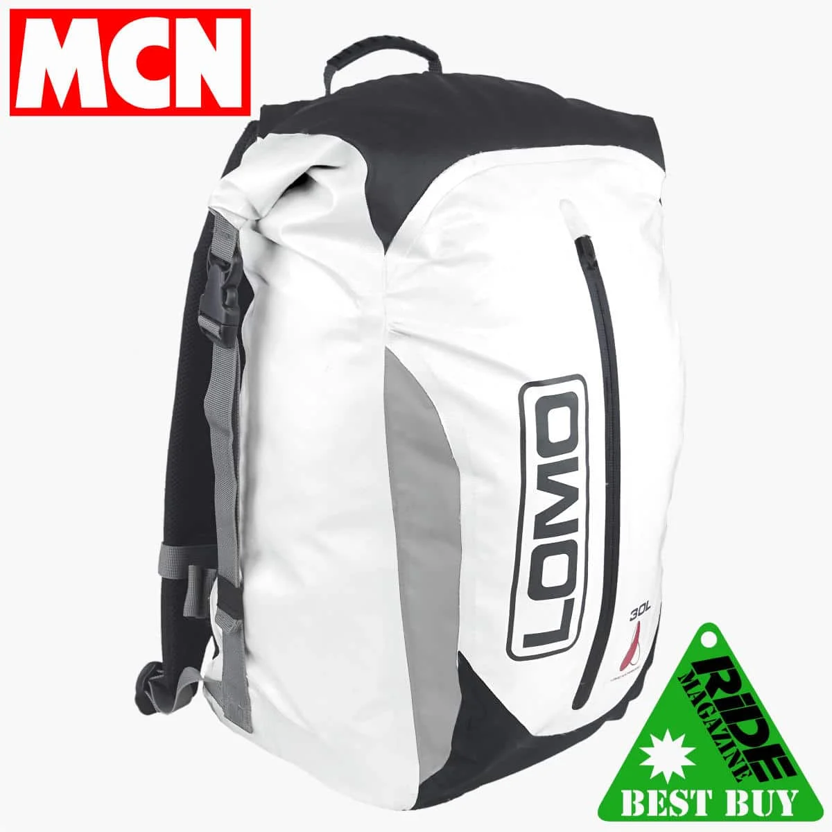 30L Drybag Daysack – White Rucksack