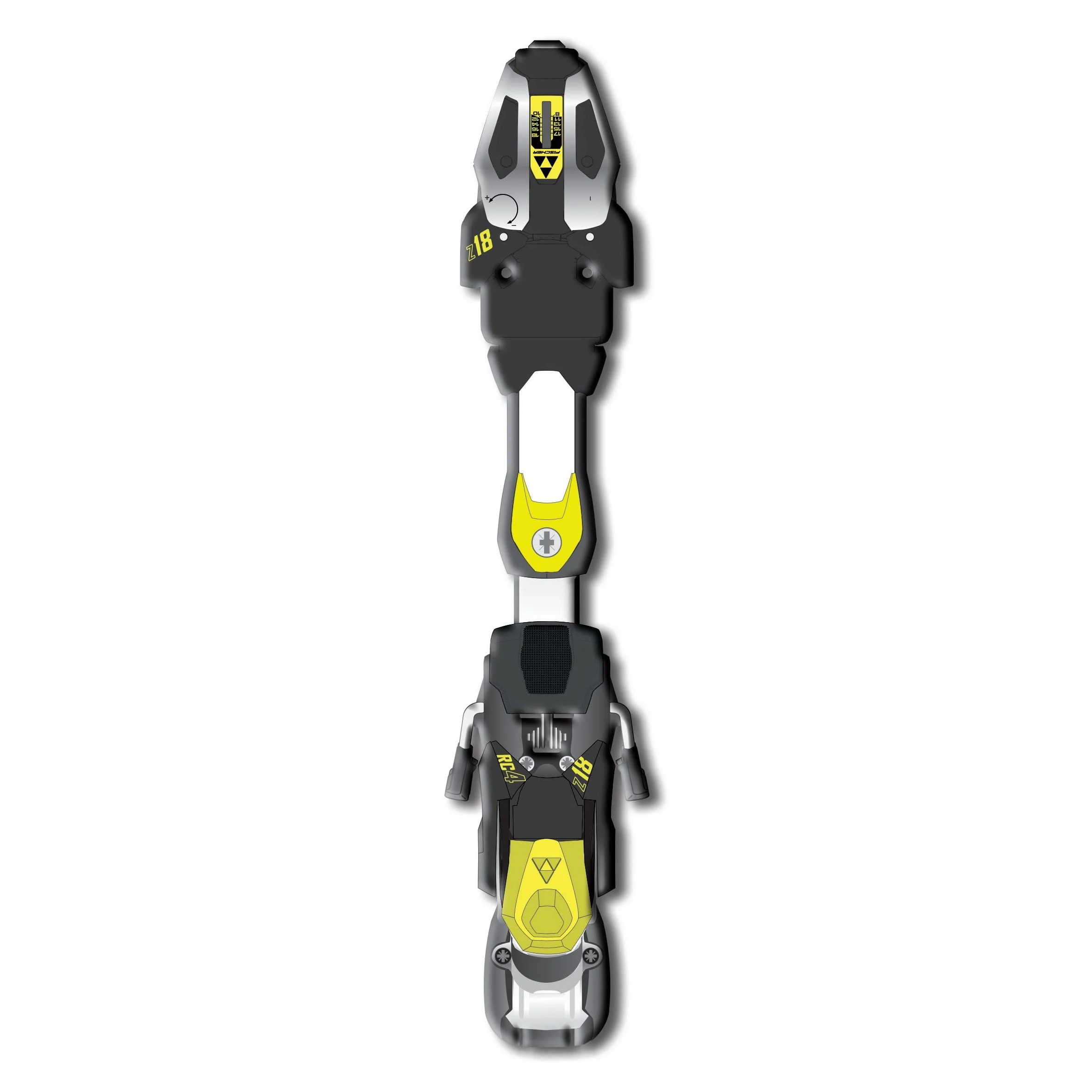 Fischer RC4 Z18 FF X Race Service (RD) Black/Yellow
