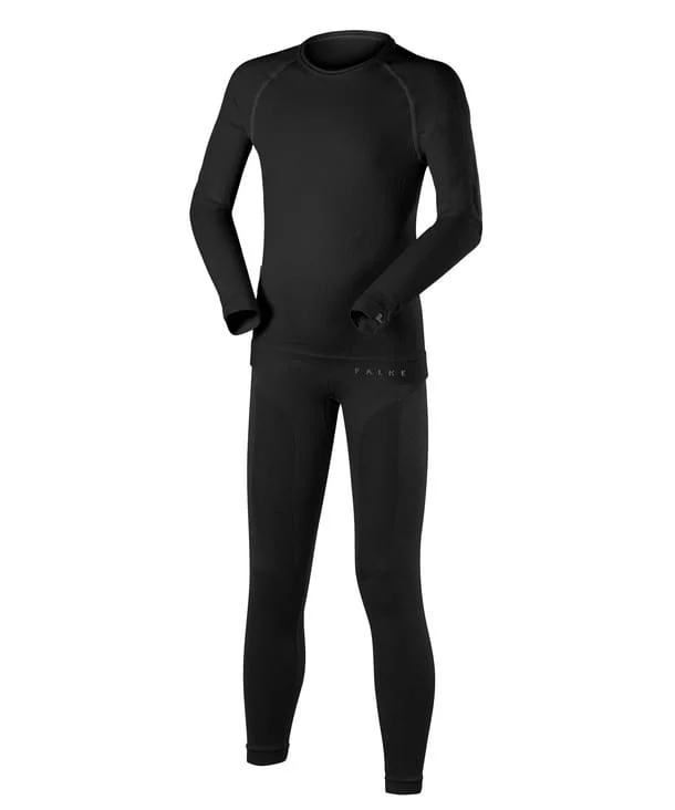 Falke Kids Max Warm Thermals SET – Black