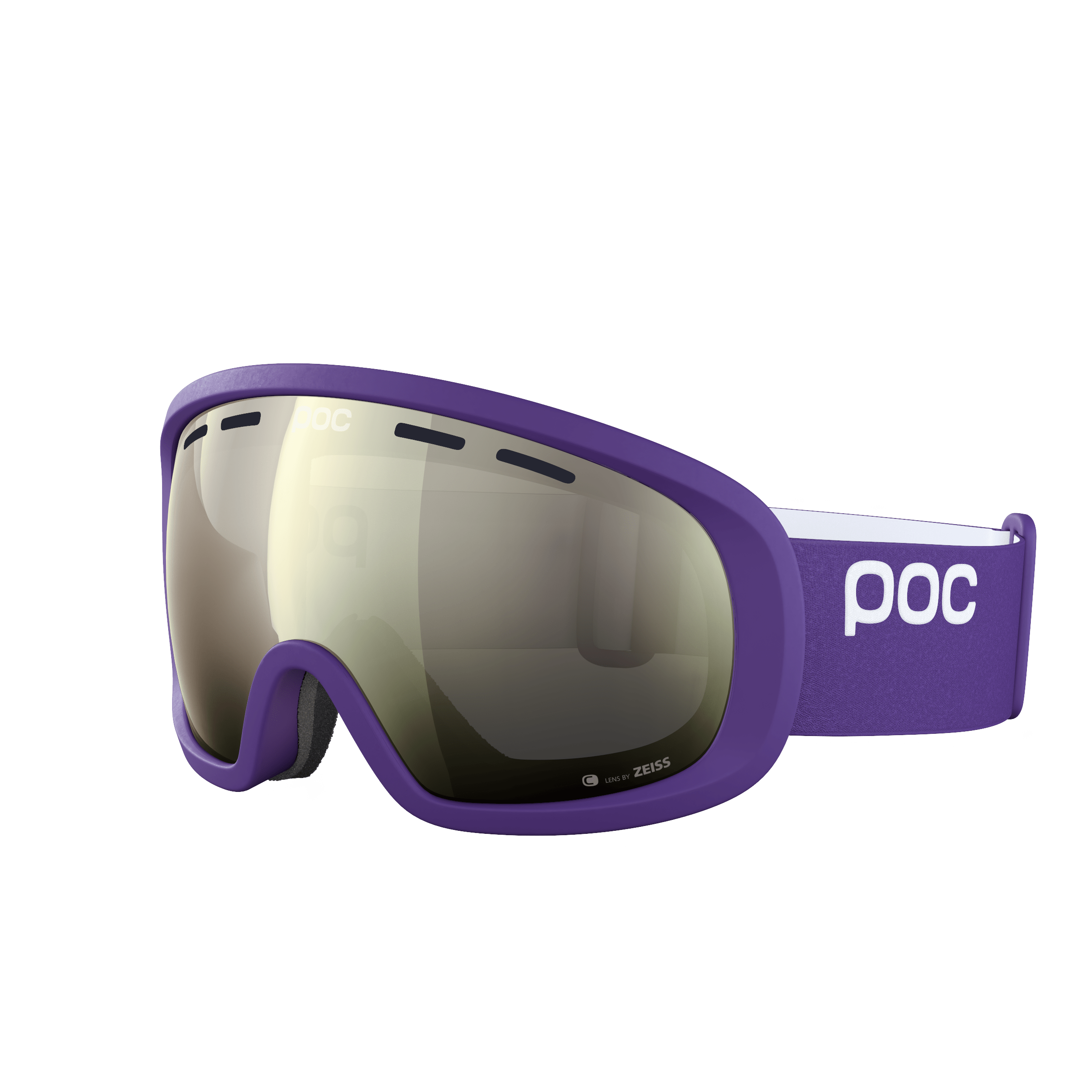 POC Fovea Mid Clarity Sapphire Purple Spektris Ivory