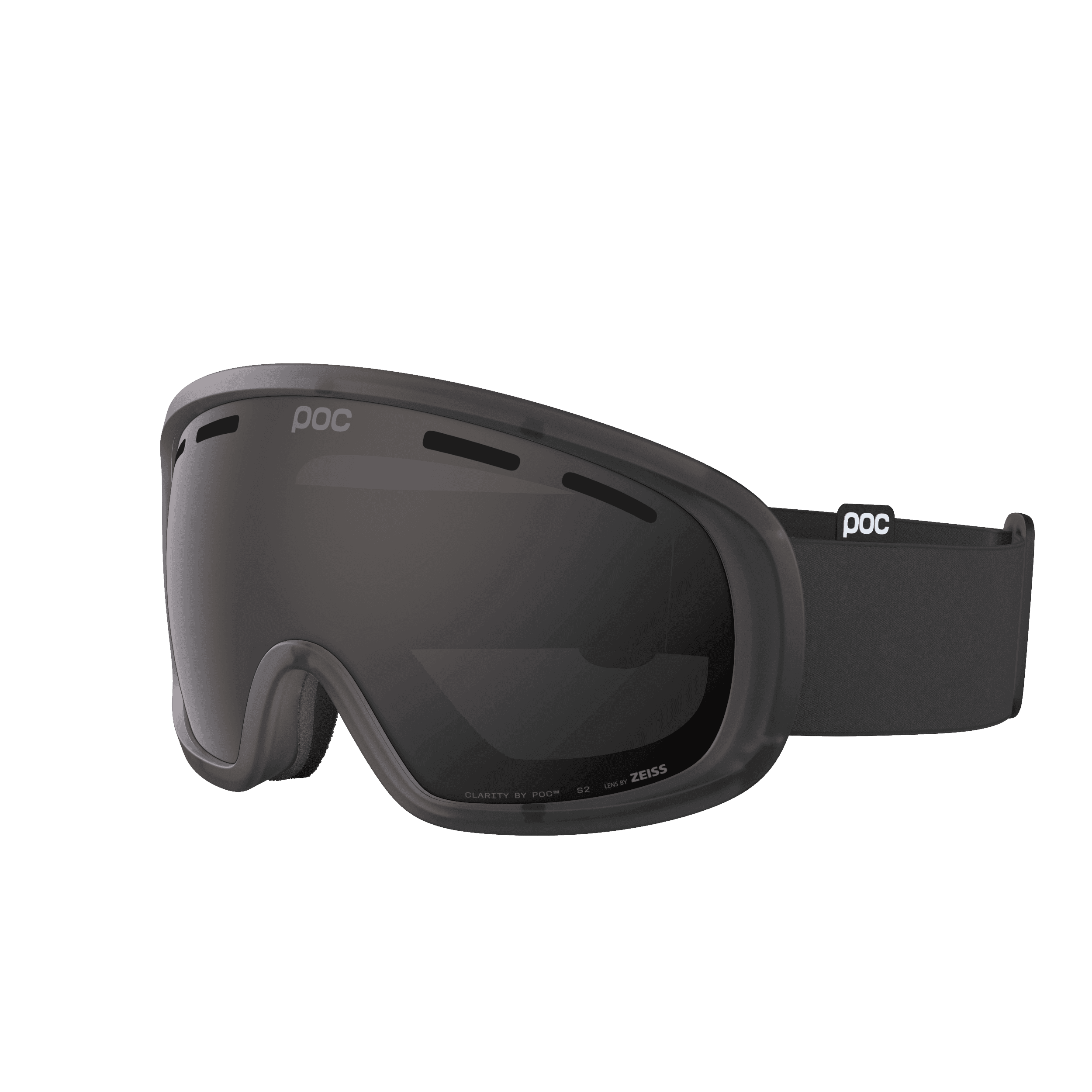 POC Fovea Mid Raw Black Partly Sunny Grey