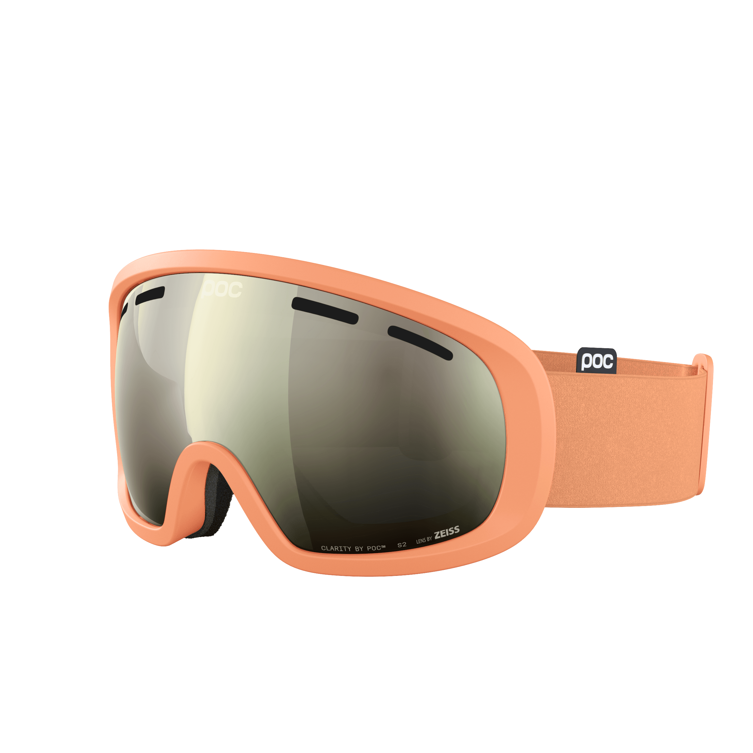 POC Fovea Mid Apricot Sunstone/Partially Sunny Ivory