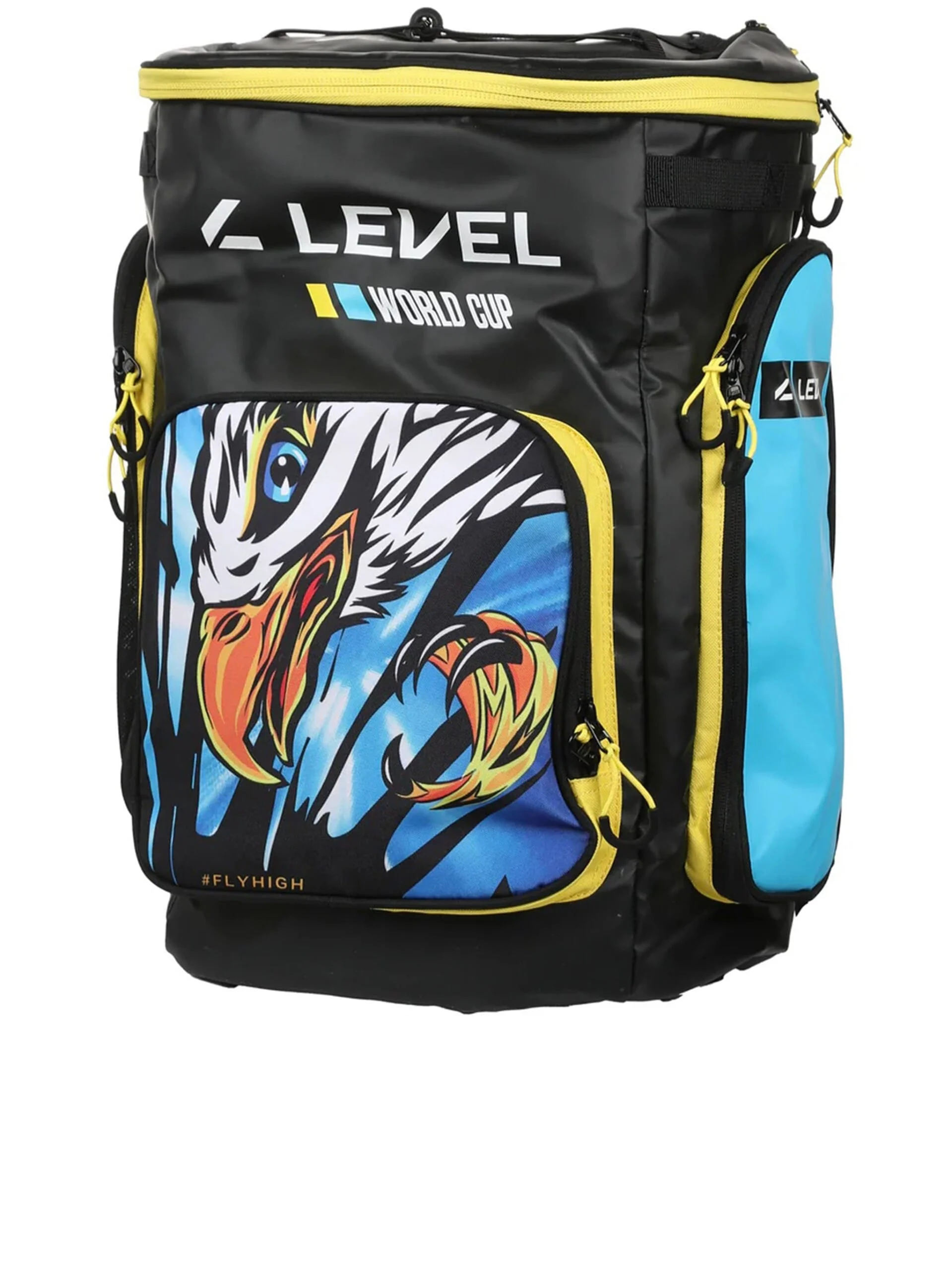 Level Backpack Ski Team 40lt – Yellow Blue