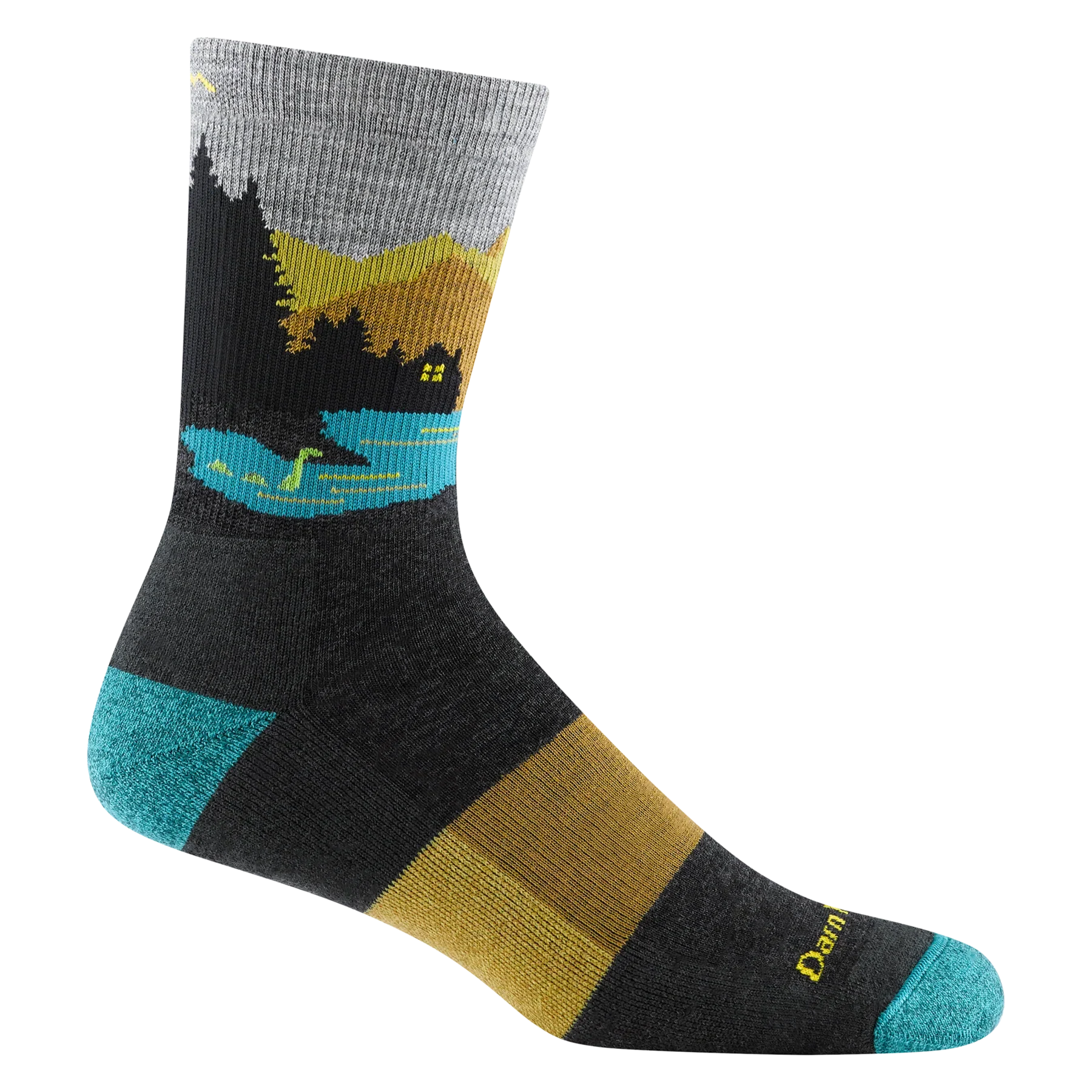Darn Tough Close Encounters Micro Crew Midweight Hiking Socks - With Cushion