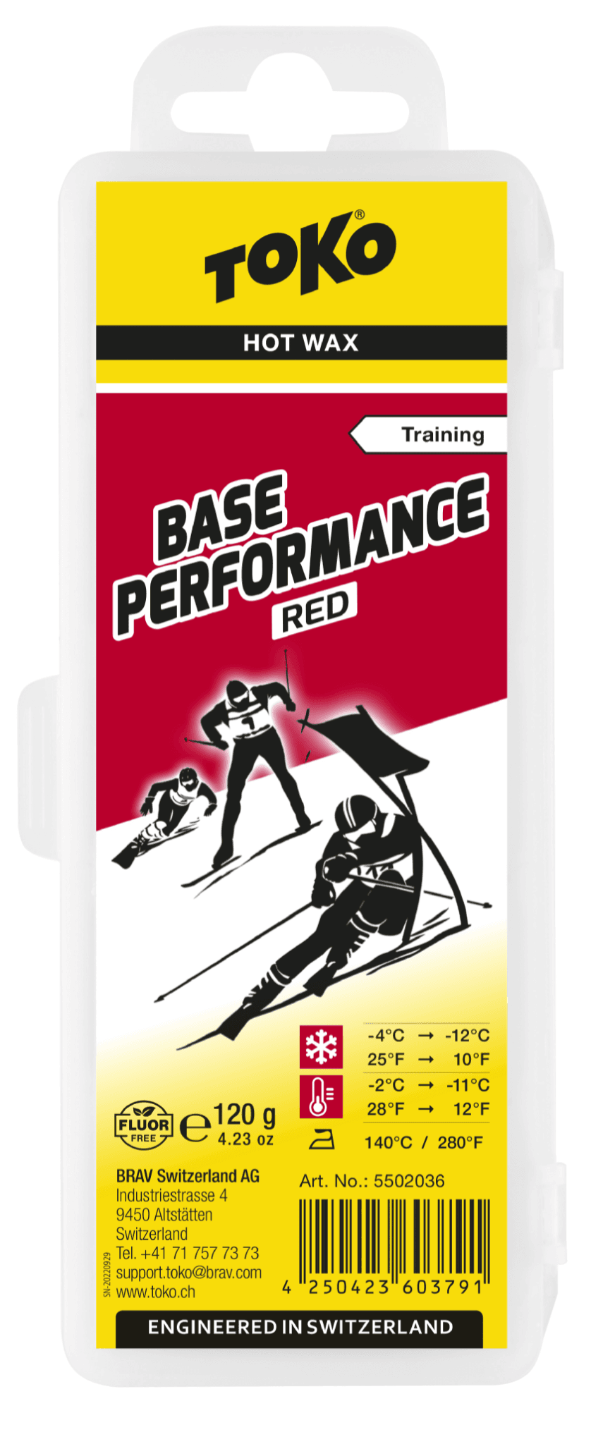 Toko Base Performance Hot Wax Red 120g