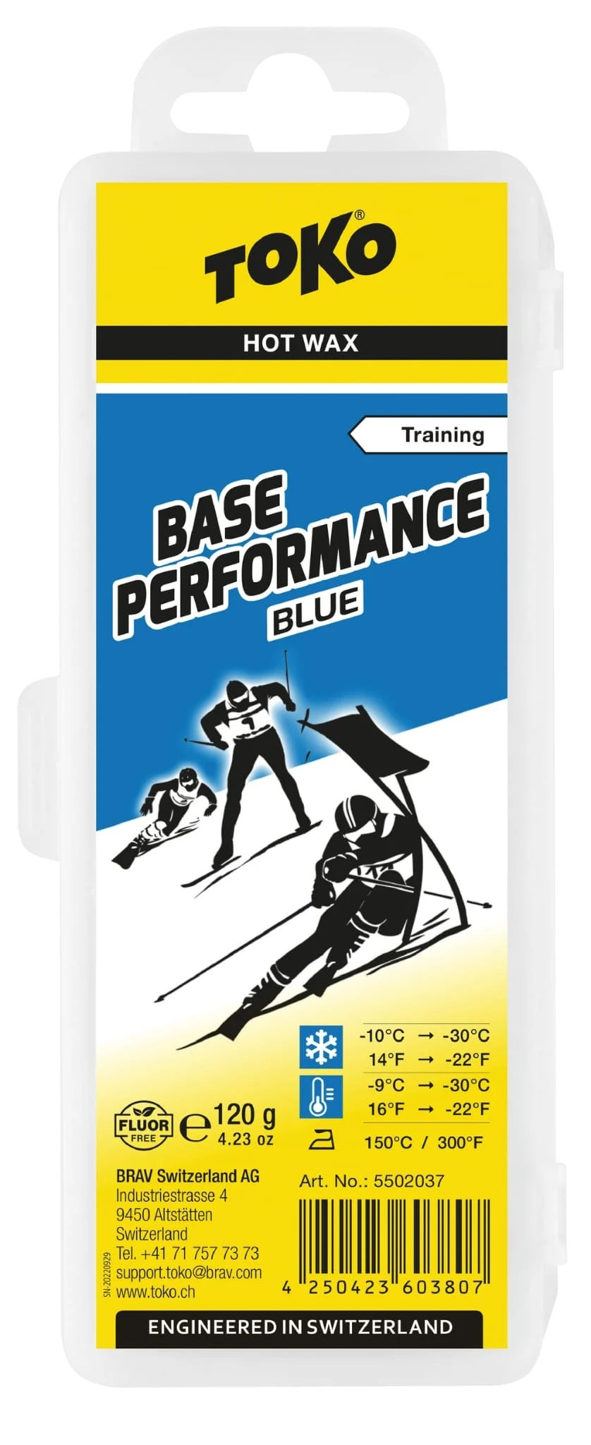 Toko Base Performance Hot Wax Blue 120g