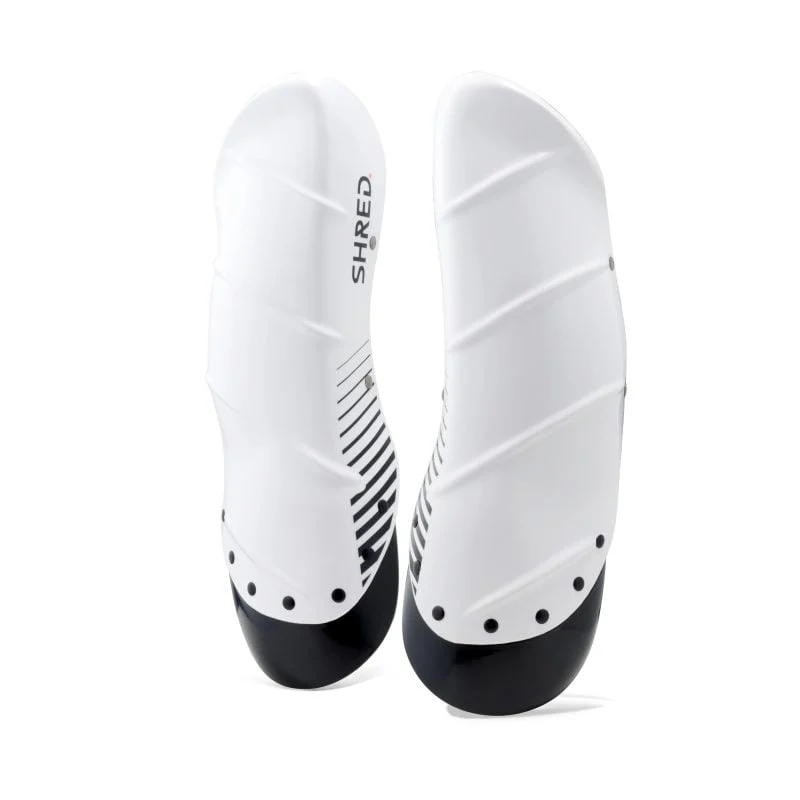 Shred Shin Guard White/Black Large