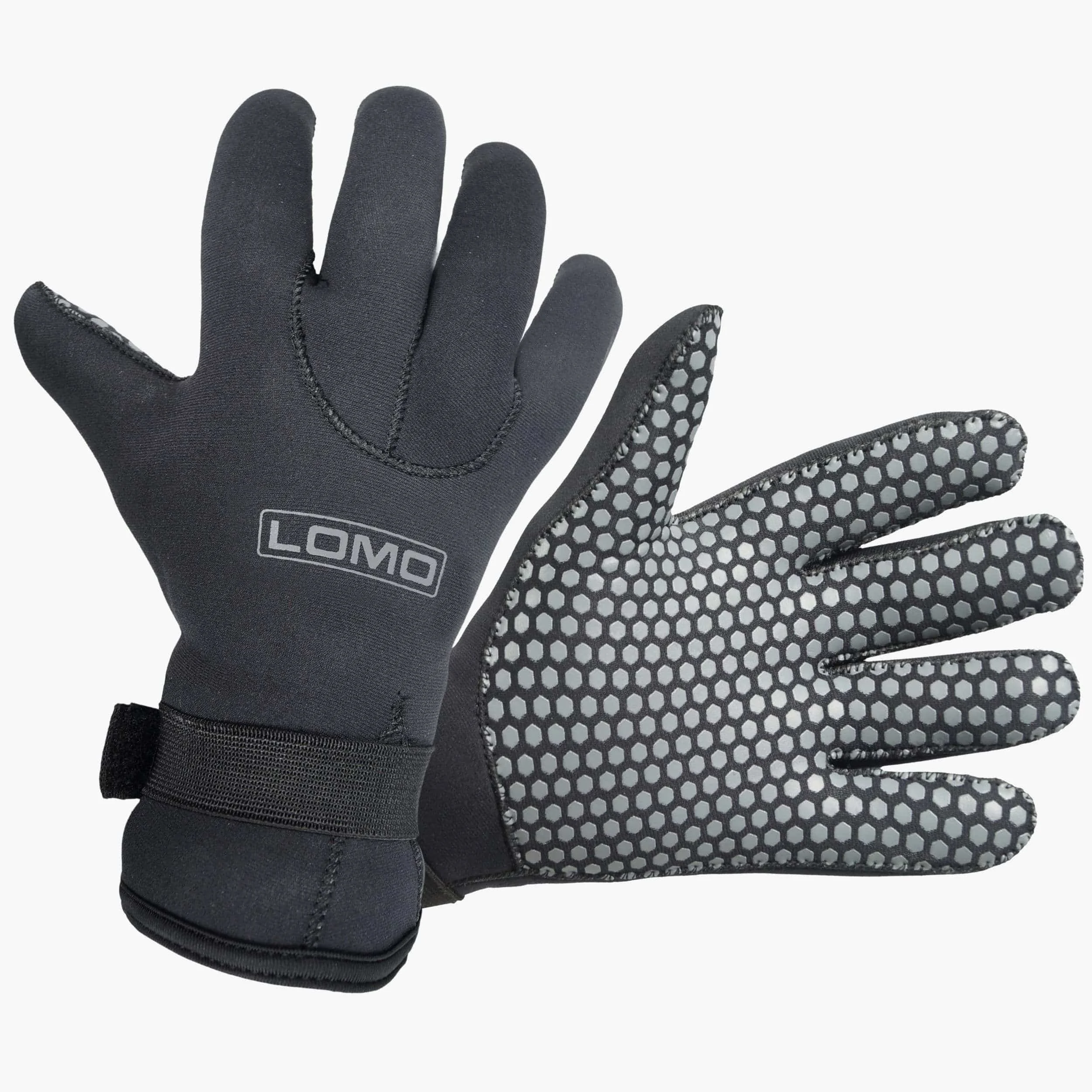 5mm Neoprene Wetsuit Gloves – Black