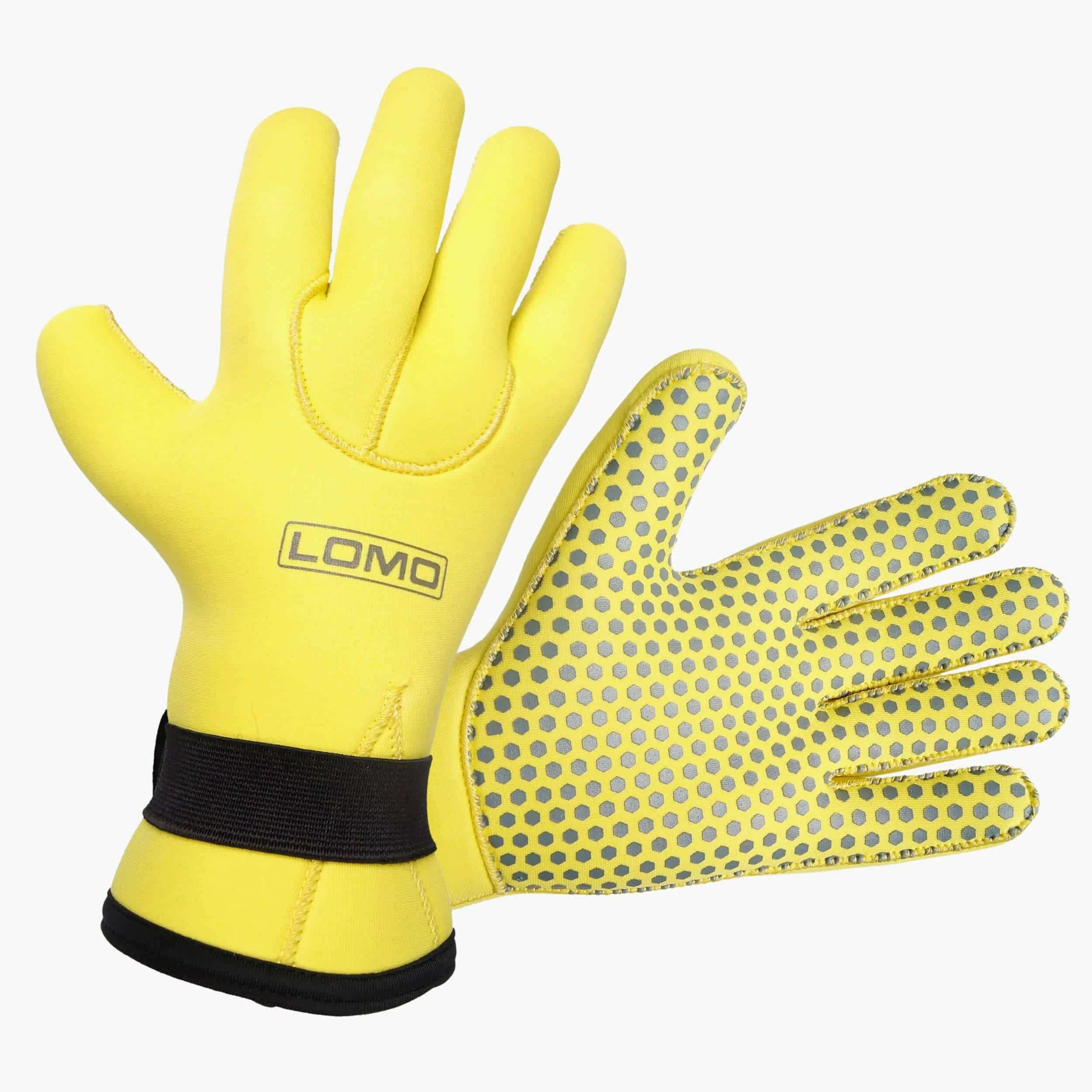 5mm Neoprene Wetsuit Gloves – Yellow