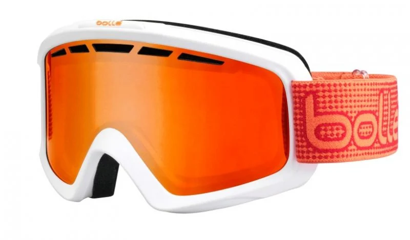 Nova II Matte White & Orange Fire
