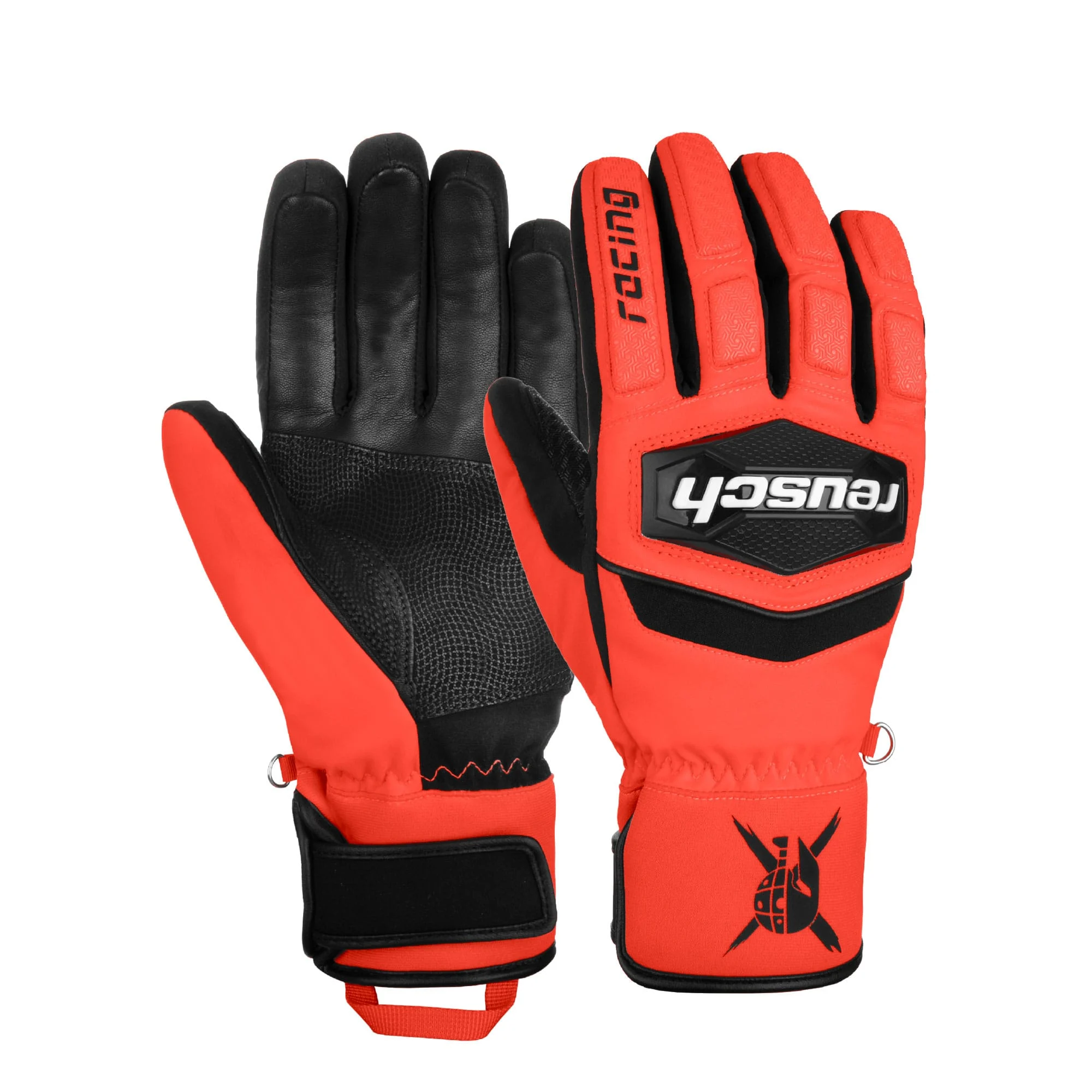Reusch Worldcup Warrior R-Tex XT Black Fluo Red