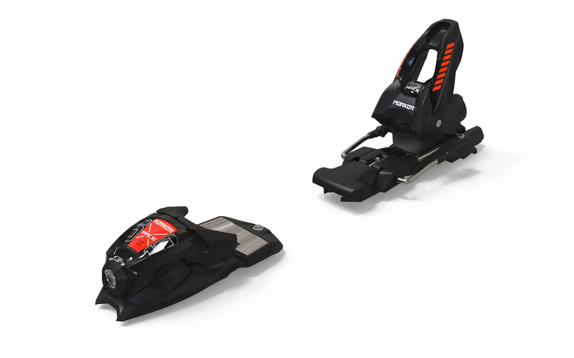Marker Race 10 Black/Flo-Red