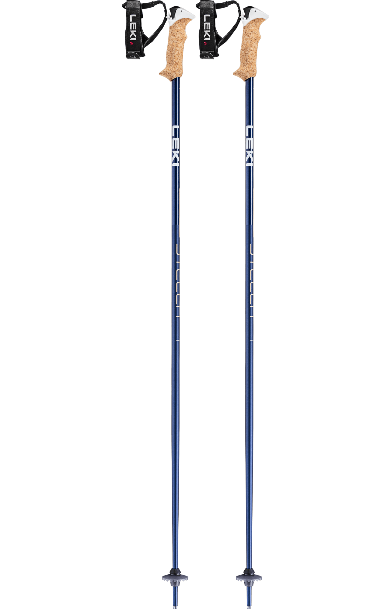 Leki Stella S Ski Poles Midnight Dark Metallic