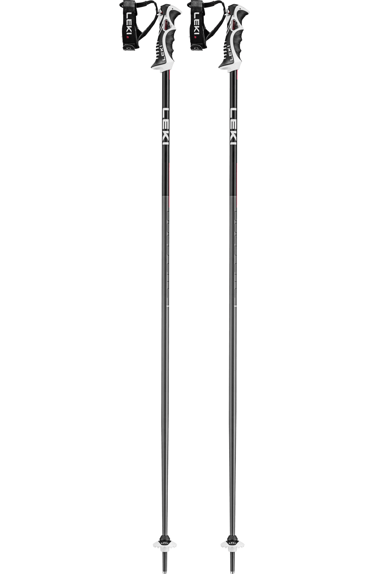 Leki Bold Lite S Ski Poles Dark Anthracite