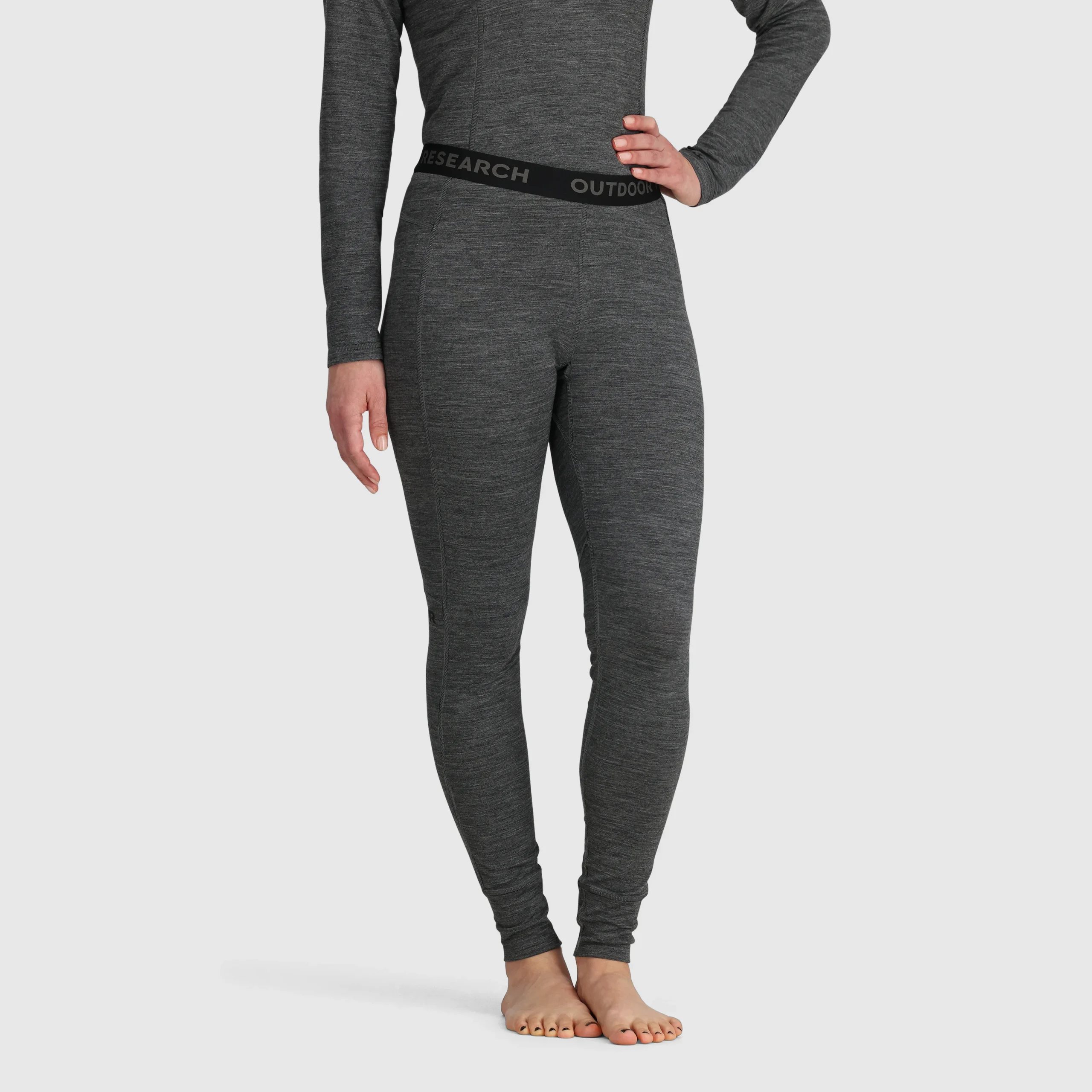 Outdoor Research Women's Alpine Onset Merino 150 Bottoms-Plus - Size 3X - Charcoal Heather (Outlet)