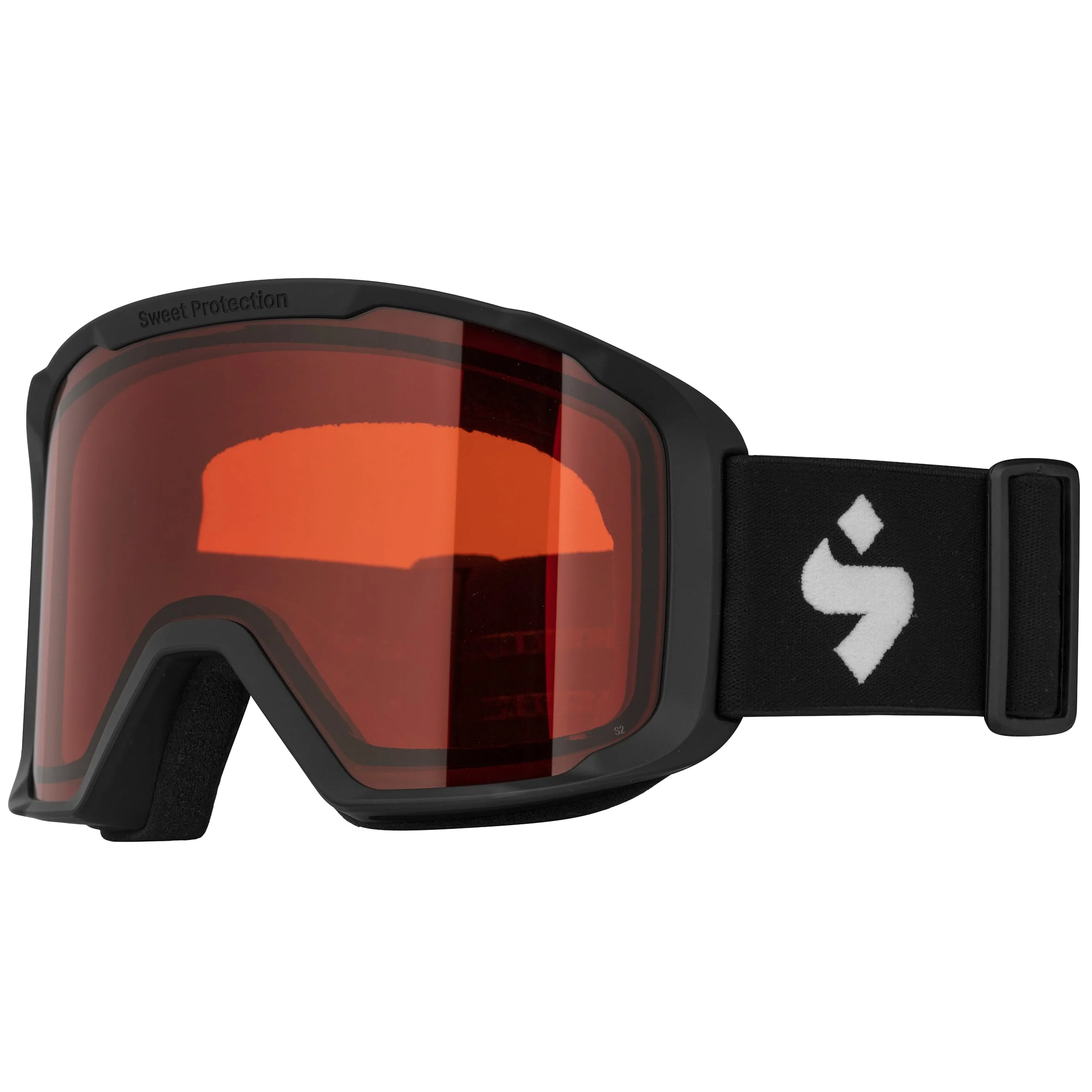 Sweet Protection Durden Orange Matte Black