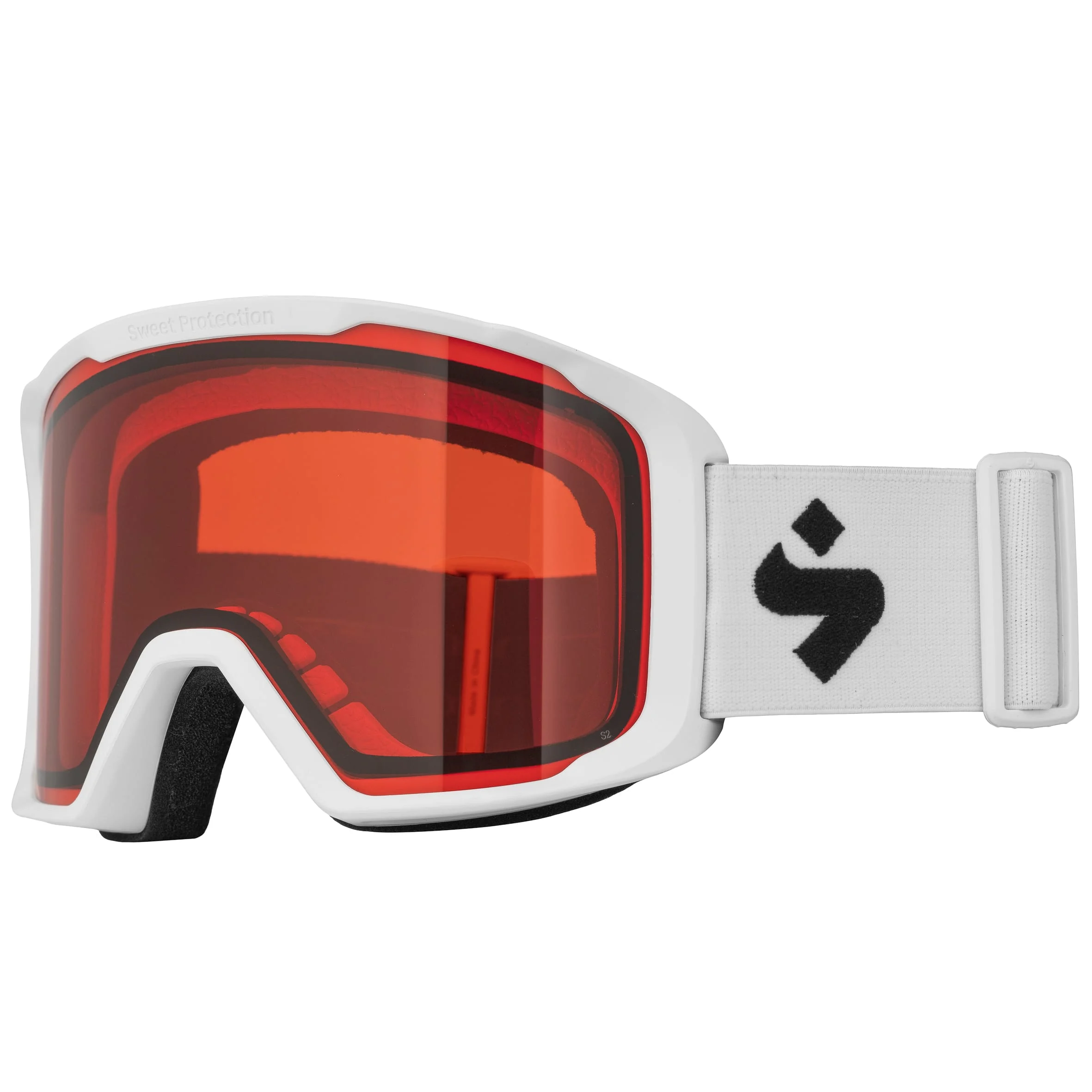 Sweet Protection Durden Orange Satin White