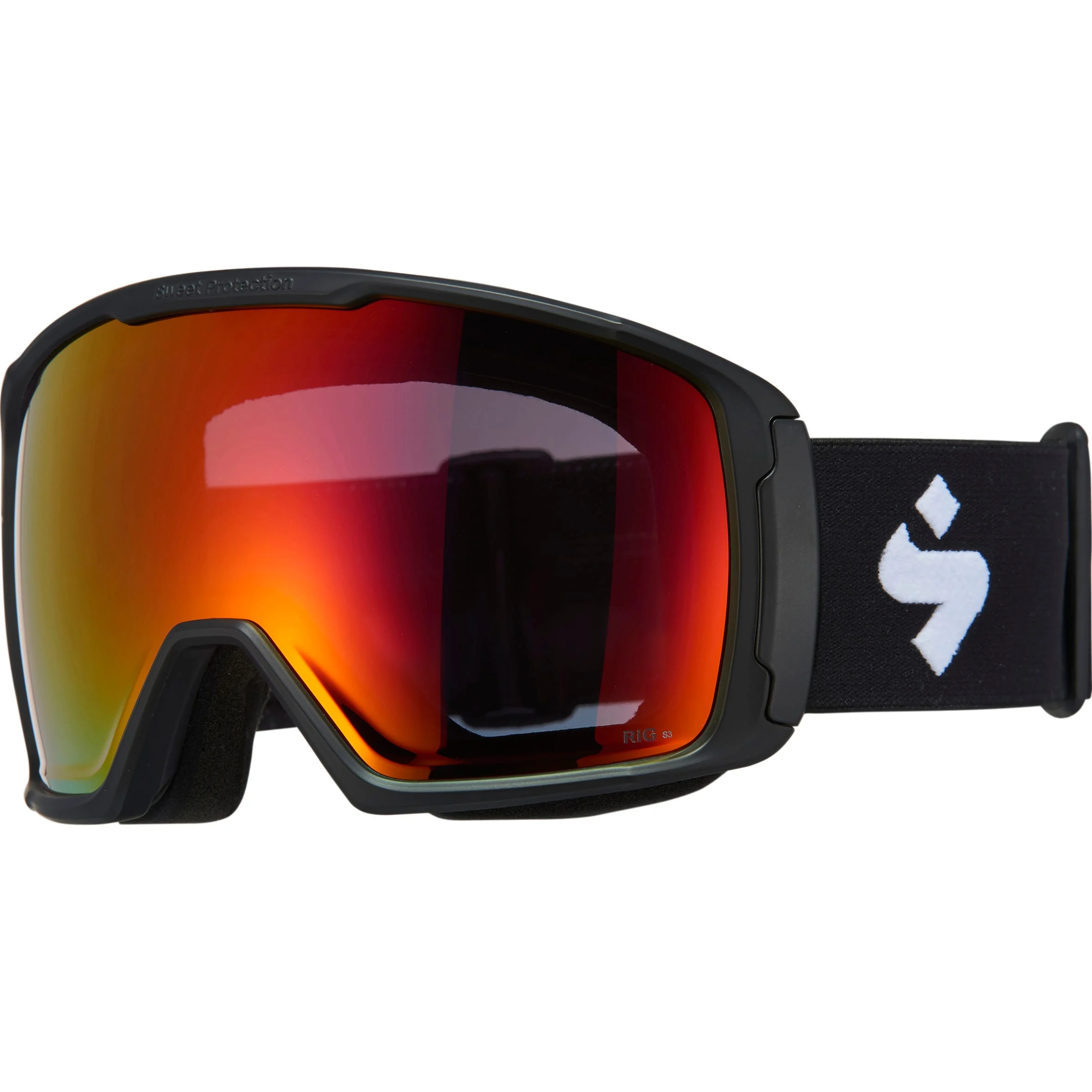 Sweet Protection Clockwork RIG Reflect Ski Goggles Matte Black + Spare Lens