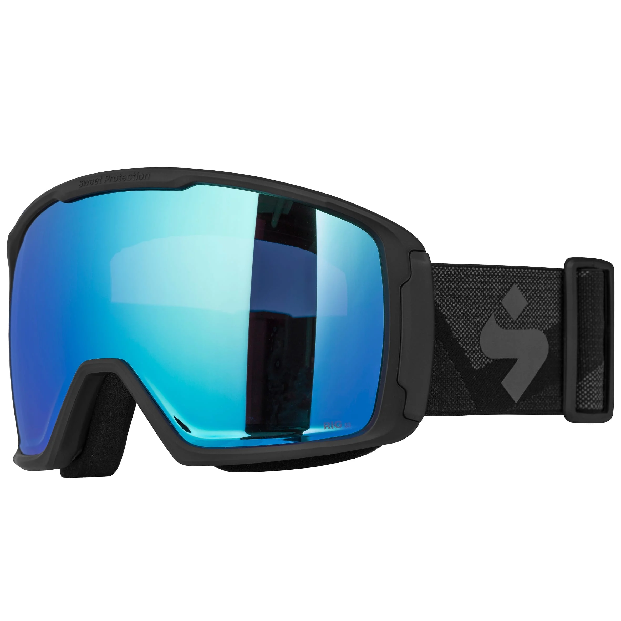 Sweet Protection Clockwork RIG Reflect Ski Goggles Black Peaks + Spare Lens