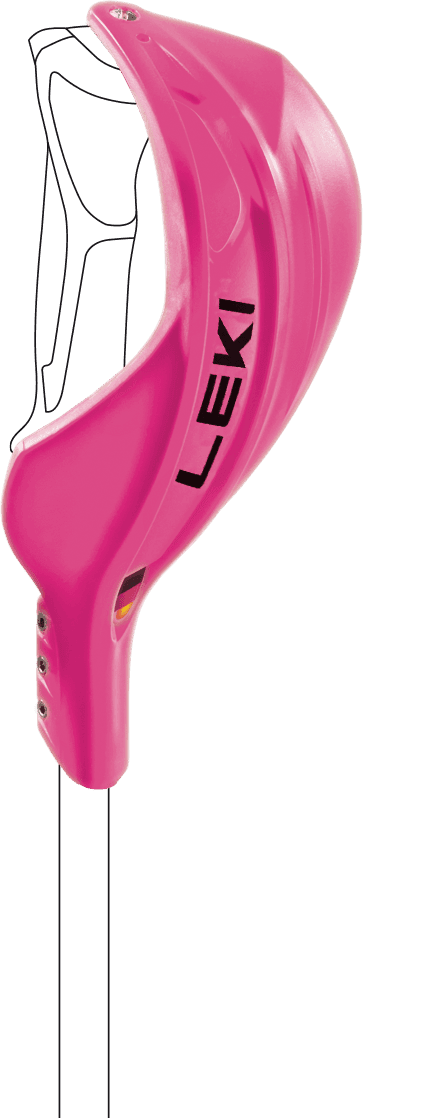 Leki Gate Guard Closed WC Pink