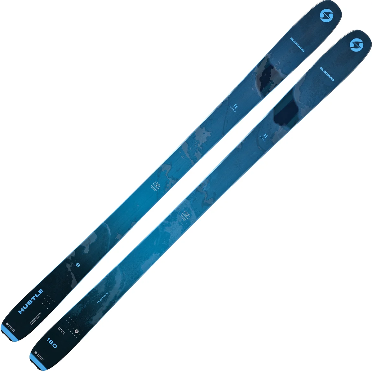 BLIZZARD HUSTLE 9 BLUE  - Alpine ski