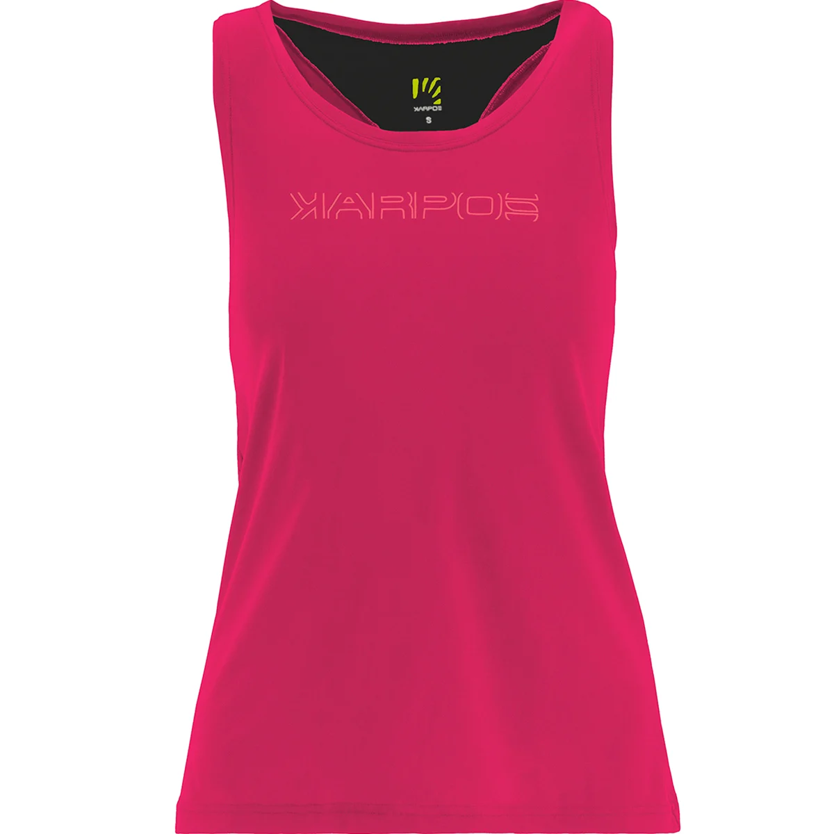 KARPOS QUICK W TOP CABARET/BLACK  - Hiking vest top
