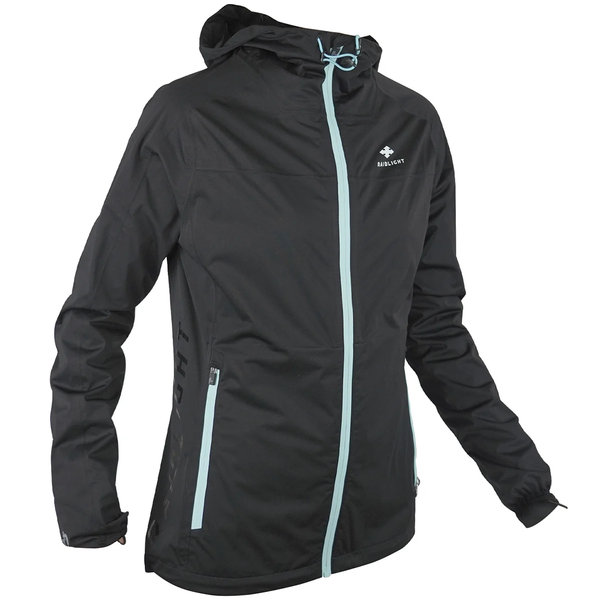 RAIDLIGHT RAIDSHELL MP+ JACKET W R-BLACK  - Trail running jacket