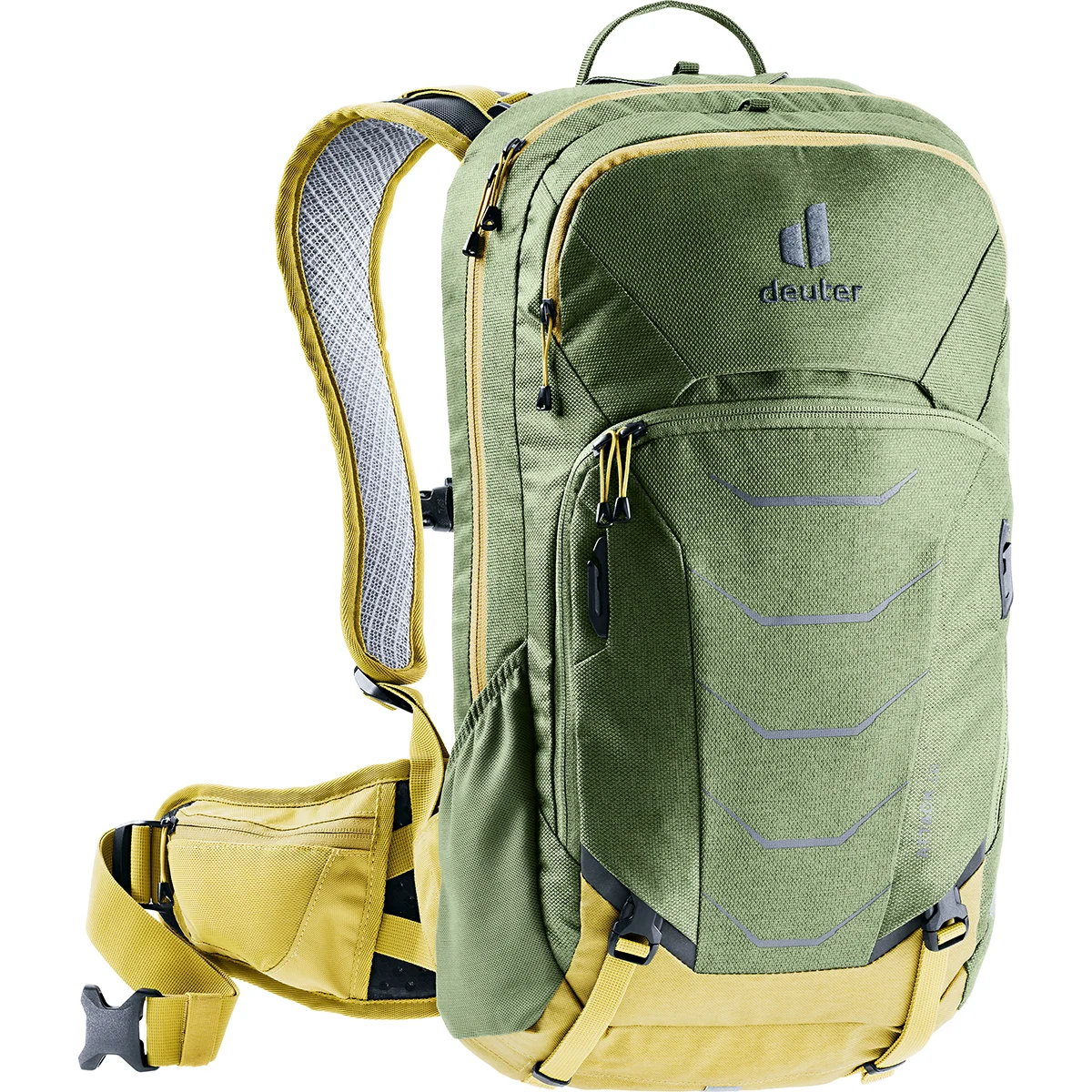 DEUTER ATTACK 16 KHAKI-TURMERIC  - Mountain bike backpack