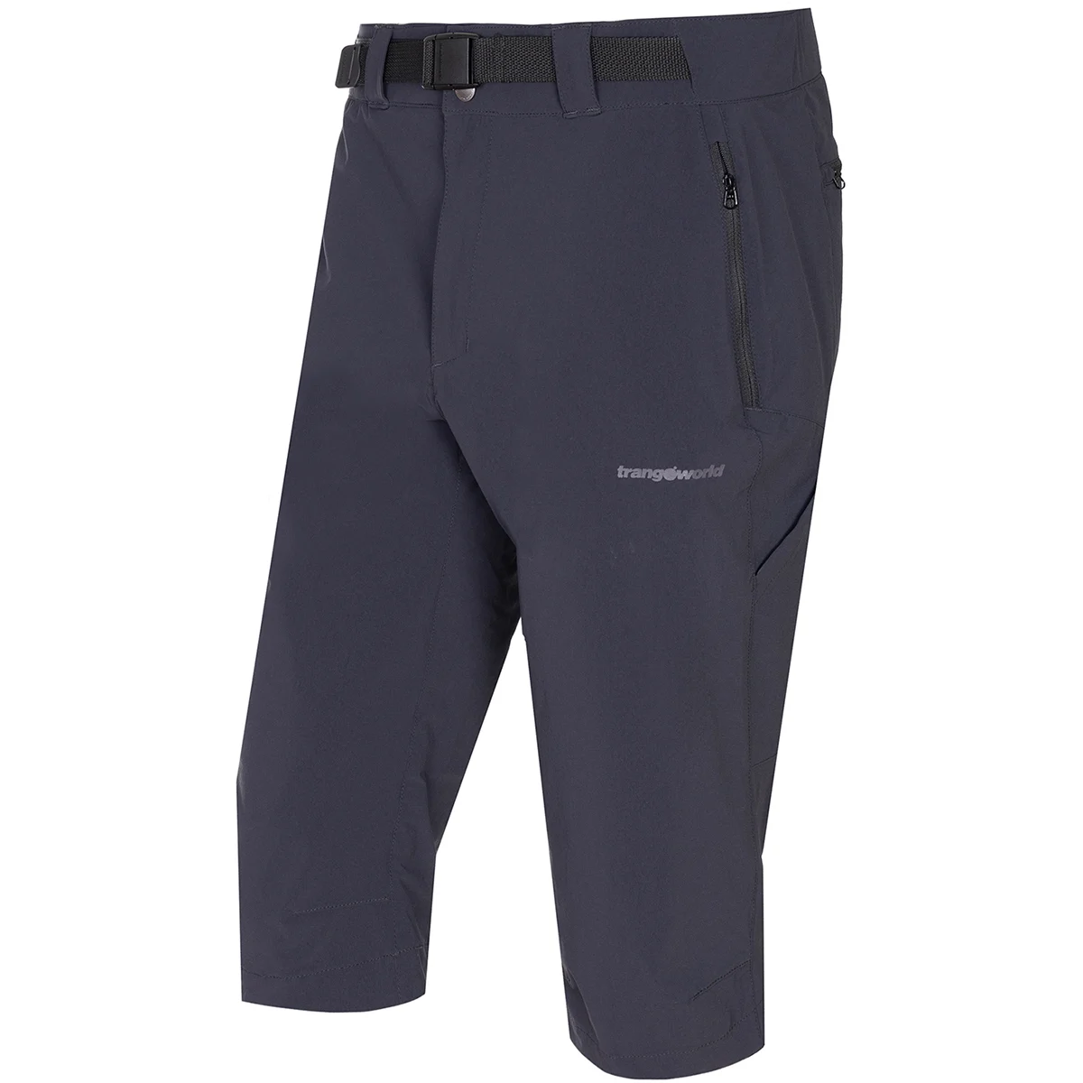 TRANGOWORLD PANTACOURT SIERO M BLACK  - Hiking capri pants