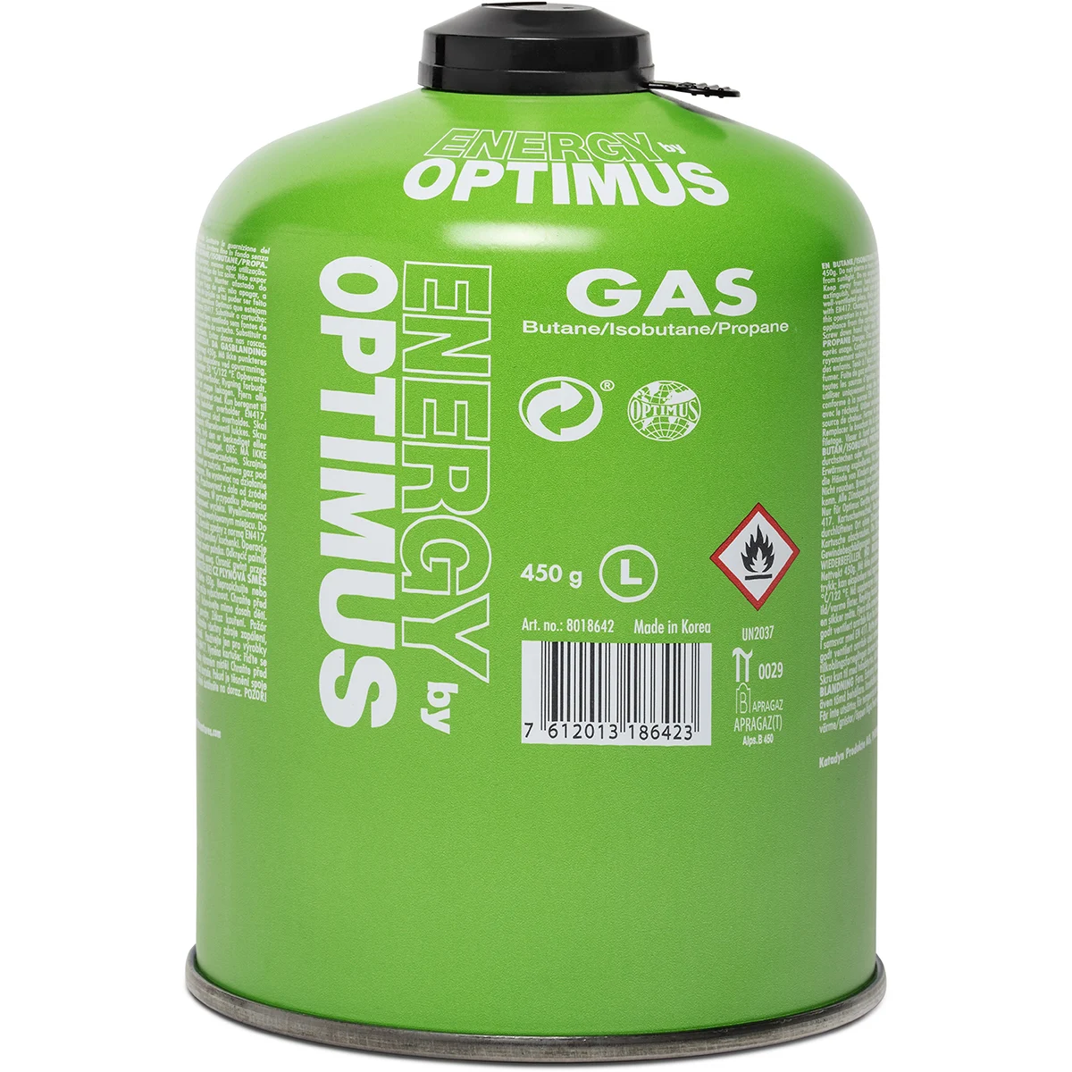 OPTIMUS CARTOUCHE GAZ UNIVERSAL 450G Unicolore  - Stove canister