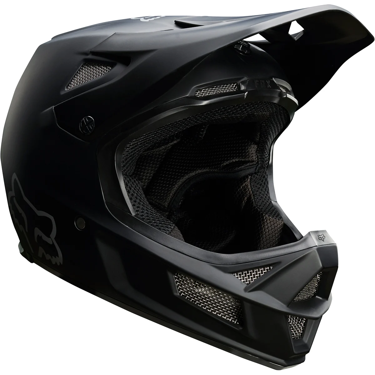 FOX RAMPAGE COMP BLACK  - Mountain bike helmet