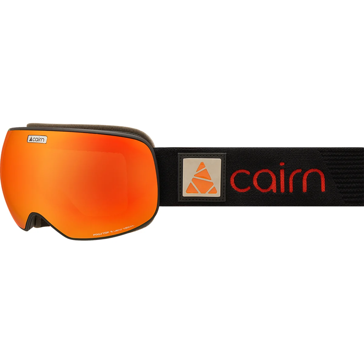 CAIRN GRAVITY PRO MAT BLACK ORANGE  - Ski goggles
