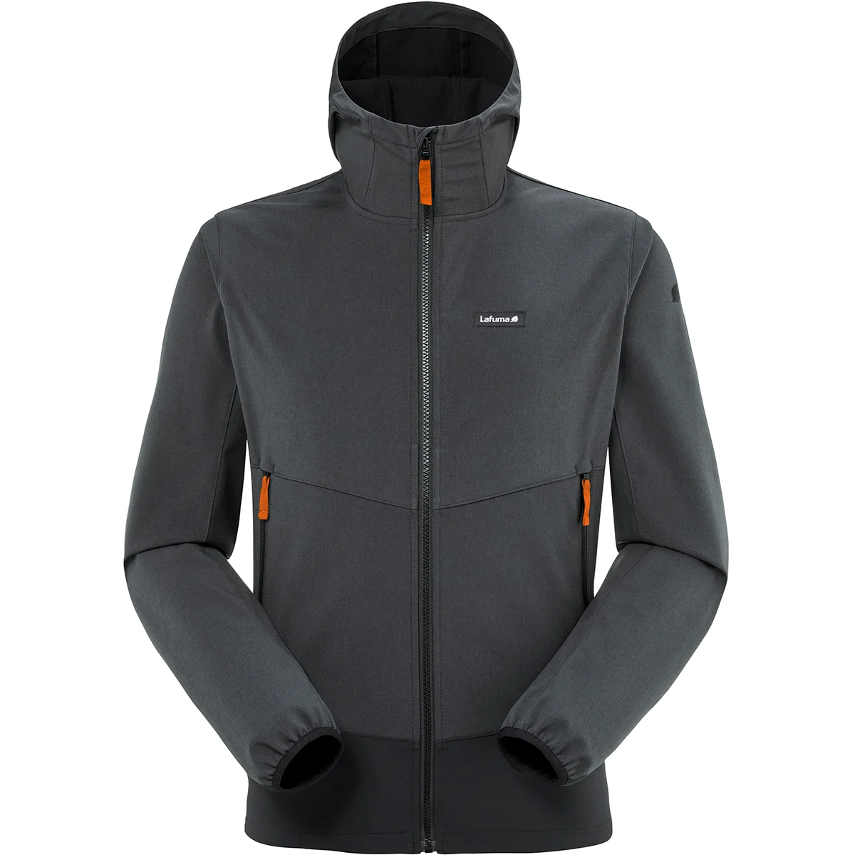 LAFUMA TRACKSHELL HOODIE M ANTHRACITE GREY  - Softshell hiking jacket