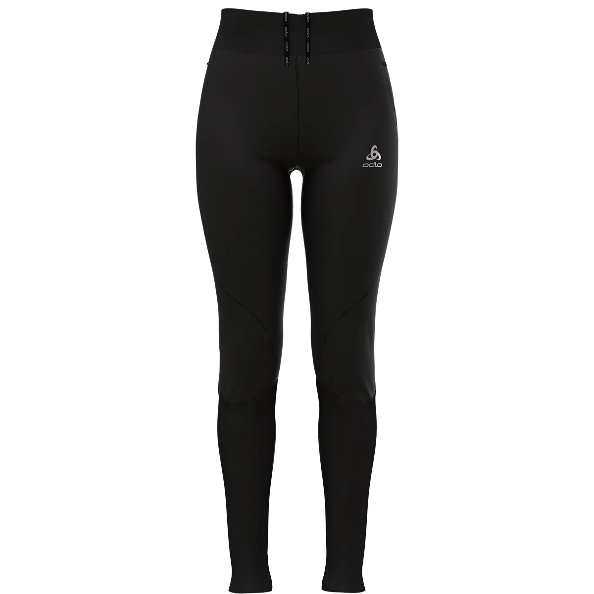 ODLO TIGHTS ZEROWEIGHT WARM BLACK  - Running tights