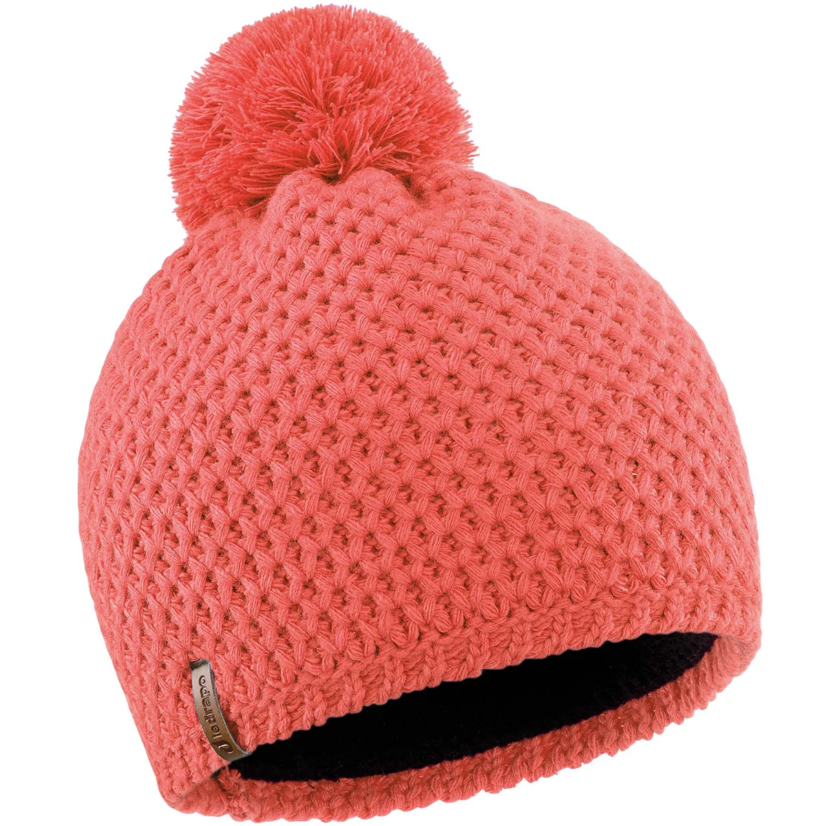 LE DRAPO BONNET UNI CORAIL  - Ski beanie