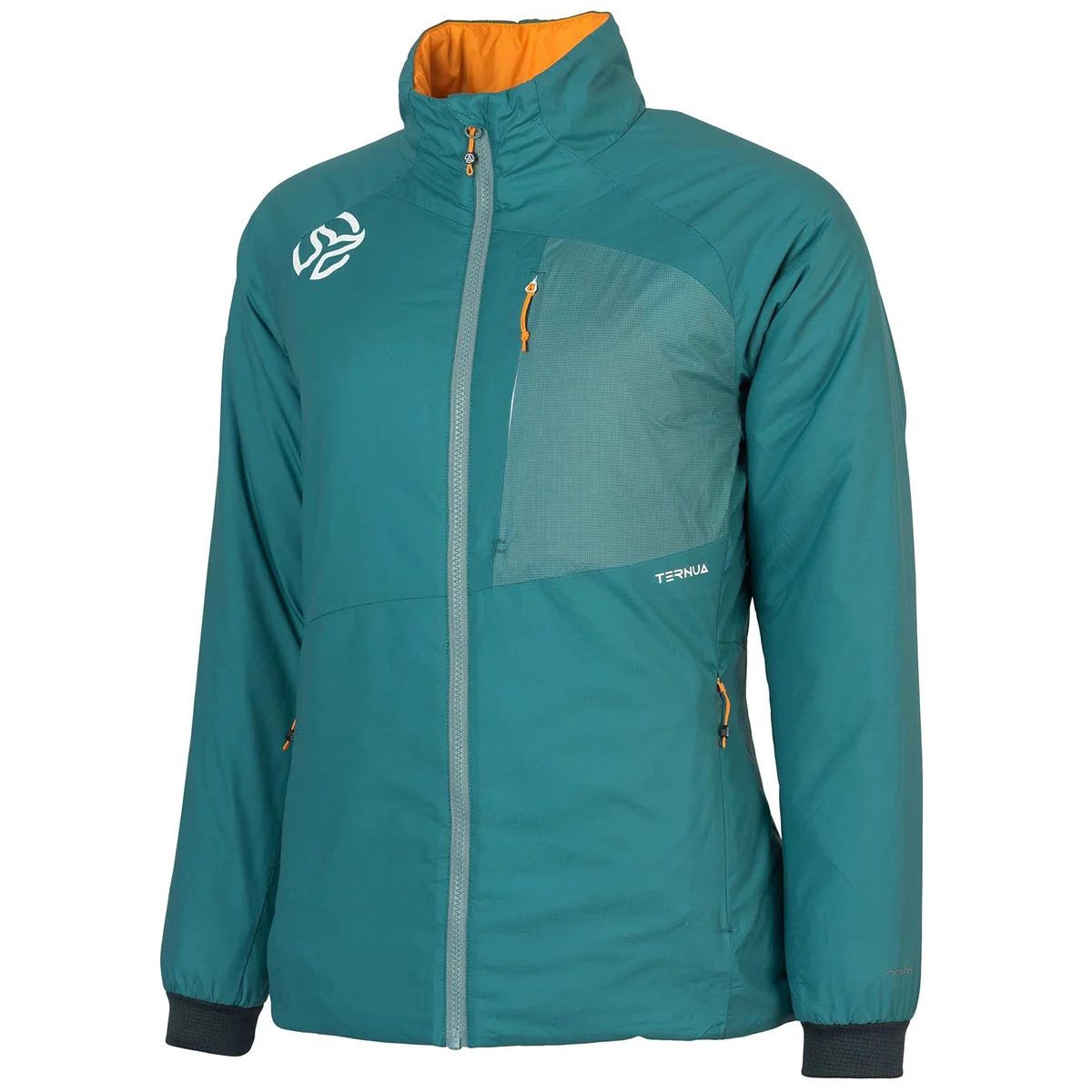 TERNUA KUANTIK JKT W D DEEP PEACOCK  - Hiking down jacket