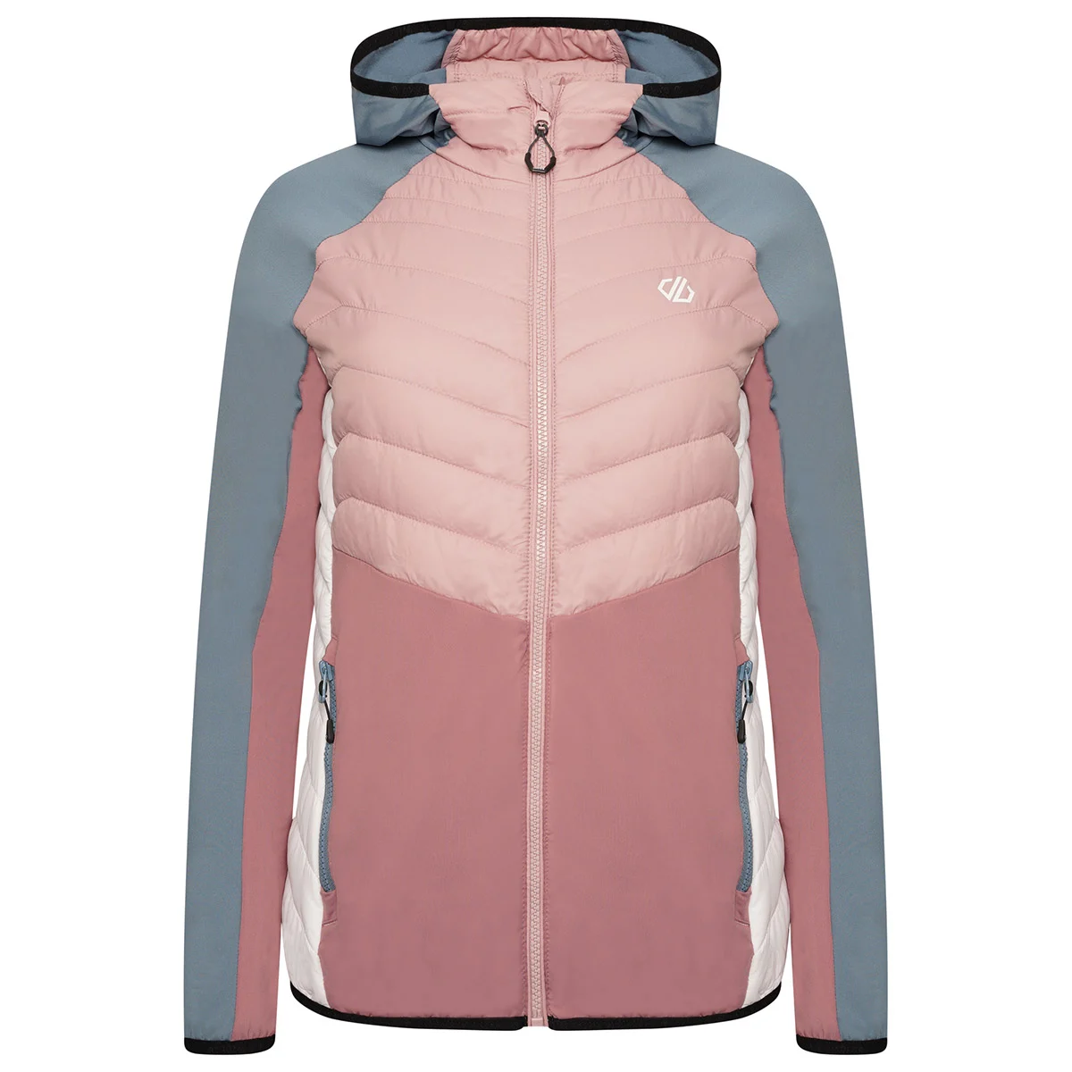 DARE 2B SURMOUNT II WOOL HYBRID W PWDPINK/MESA  - Hiking down jacket