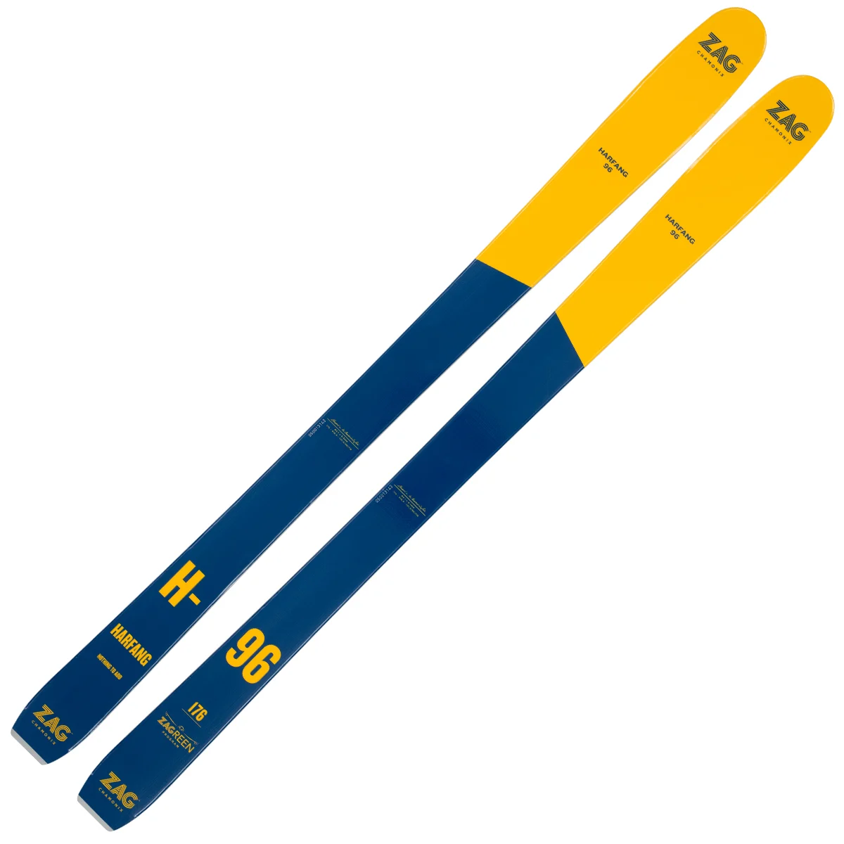 ZAG H96 Unicolore  - Alpine ski